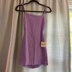 Superdown tie back mini dress